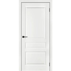 Межкомнатная Дверь "Бенатти-2", Массив сосны , покрытие - эмаль, цвет - белый жемчуг, 2000х800х40мм. Комплект: Полотно, наличники, доборы и короб.