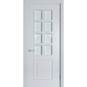 Межкомнатная дверь Прованс Классика с багетной решёткой ДО8 эмаль