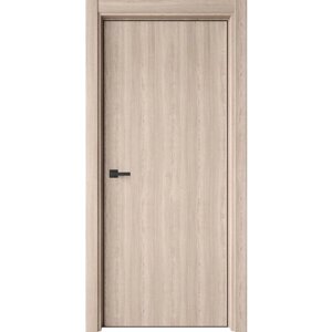 Межкомнатная дверь ВДК Line, Цвет дуб шенон, 800х2000 мм ( комплект: полотно + коробочный брус + наличники )