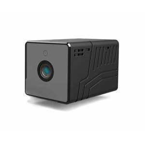 Мини WiFi IP камера видеонаблюдения 4mp JMC-18GH (MicroSD) (Q22262Q18) с удалённым доступом с датчиком движения и определением человека. Запись на SD.