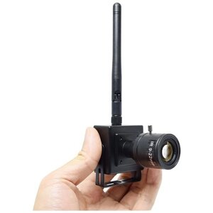 Миниатюрная WI-FI IP камера - Link 500Z-8GH (разрешение 5МП, запись на SD, детекция человека, микрофон, Wi-Fi, матрица SONY) в подарочной упаковке