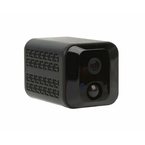 Миниатюрная WI-FI камера наблюдения JMC-AV85 (4mp-SD) (W4785RU) 4mp (2560х1440) с аккумулятором с датчиком движения. Запись на SD карту. Угол 100
