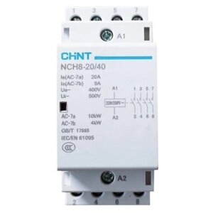 Модульный контактор CHINT NCH8-20/40 20А