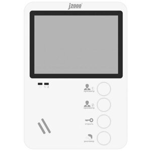 Монитор для домофона/видеодомофона J2000 DF-ЕКАТЕРИНА белый