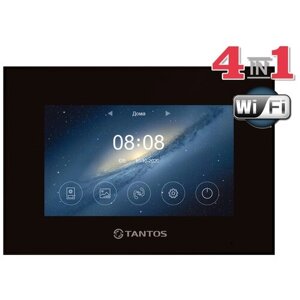 Монитор видеодомофона Tantos Marilyn HD Wi-Fi IPS (black) VZ