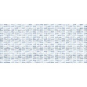 Мозаика Cersanit Pudra рельеф голубой PDG043D 20x44 (цена за 1.05 м2)