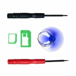 Набор инструментов [hand tool] BAKU (5 в 1) для ремонта мобильных телефонов и ноутбуков iPhone, iPad, Samsung, BK-7296