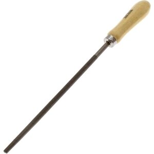 Напильник круглый, Чеглок, 16-06-122, с деревянной ручкой, 200мм №2