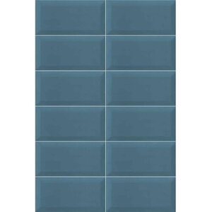 Настенная плитка Mainzu Plus Bissel Blu-Grey 10х20 см (1 м2)