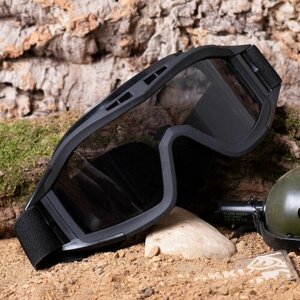 Очки защитные TAC тактические Revision Goggles со сменными линзами черные