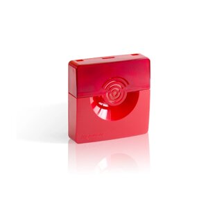 Оповещатель светозвуковой ОПОП 12 -7 12В (корпус красный) (ОПОП124-7 12В красн) код Rbz-226685 | Рубеж (8шт. в упак.)
