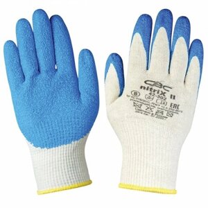 Перчатки защитные хлопковые СВС, с нитриловым покрытием, маслобензостойкие, размер 9, 1 пара (42-302 бел/с)