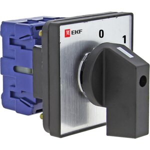 Переключатель кулачковый ПК-1-13 3П 10А "0-1"код. pk-1-13-10 | EKF (4шт. в упак.)