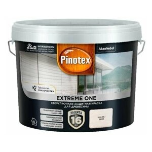 Pinotex extreme ONE краска для дерева BW 9 л