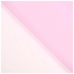 Пленка для цветов КНР "Хрусталь", светло-розовый, 58 см х 5 м