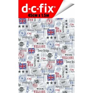 Пленка самоклеящаяся Коллекция "Современная линия" d-c-fix Британский флаг 150х45см