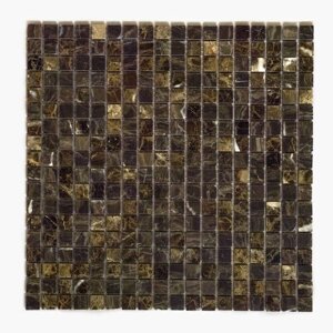 Плитка мозаика MIRO (серия Californium №1), каменная плитка мозаика для ванной комнаты и кухни, для душевой, для фартука на кухне, 22 шт.