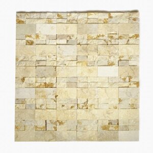 Плитка мозаика MIRO (серия Californium №67), каменная плитка мозаика для ванной комнаты и кухни, для душевой, для фартука на кухне, 12 шт.