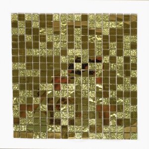 Плитка мозаика MIRO (серия Cerium №6), стеклянная плитка мозаика для ванной комнаты, для душевой, для фартука на кухне, 6 шт.