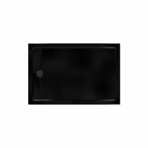 Поддон прямоугольный 1,2*0,8*0,02 "Universal PRO N"акрил d 90 (каркас+экран) выс. 13 см BLACK