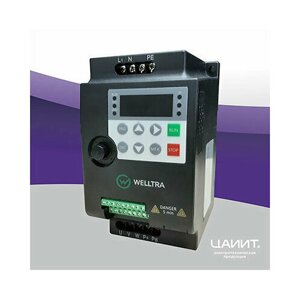 Преобразователь частоты WELLTRA WL50-0R4G (0,4 кВт | 220 V)