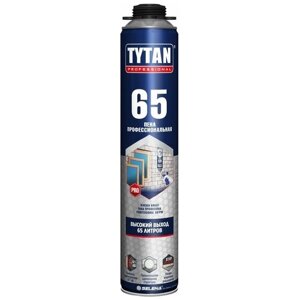 Профессиональная летняя монтажная пена Tytan PROFESSIONAL 65 O2