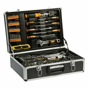 Профессиональный набор инструмента для дома и авто в чемодане DKMT95, 95 предметов