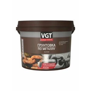 Профи грунт-эмаль VGT антикоррозионная по металлу черная 10 кг