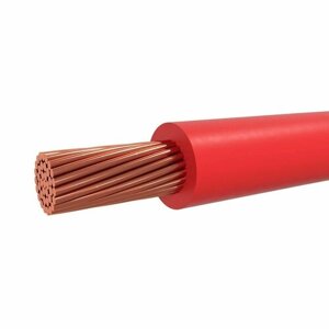 Провод электрический ПуГВ ( ПВ-3 ) красный 1 х 4 ГОСТ 31947-2012 - 12м