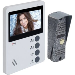 Проводной видеодомофон EP-4407 (4,5-дюймовый цветной монитор с функцией открытия электрозамка) - видеодомофон для дома