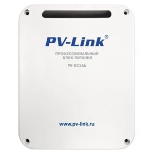 PV-DC3Ab PV-Link v. 211 - блок питания стабилизированный, DC 12 В, 3 А, АКБ 7,1 А·ч в комплекте, всепогодное IP66, встроенная защита