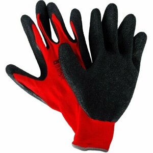 Рабочие перчатки защитные/ перчатки плотные/ прорезиненные перчатки / перчатки садовые