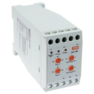 Реле контроля фаз TDM ЕЛ-11М, 3х380 В, 1п-контакт, SQ1504-0005
