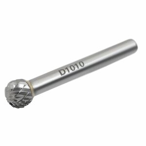 SDW TOOLS Борфреза сферическая D101006, двойная насечка ВК8 cu00322