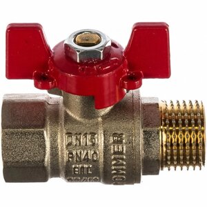 Шаровой кран rommer 1/2", вн/нр, RBV-0004-0210215, RG008UB5bcmlc4