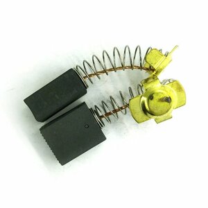 Щётки электроугольные (8х14х17,5) для электроинструмента, пружина, пятак-уши