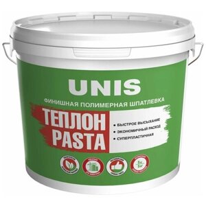 Шпатлевка готовая UNIS Теплон Pasta финишная 5кг, арт. TEPLPAS-5