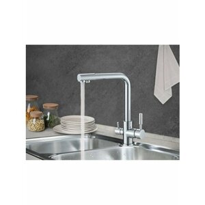 Смеситель для кухни с краном для питьевой воды Savol S-L1801