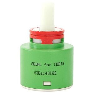 Смеситель и картридж IDDIS 03ESC40i82 зеленый 56.55 мм 57 мм 70 г