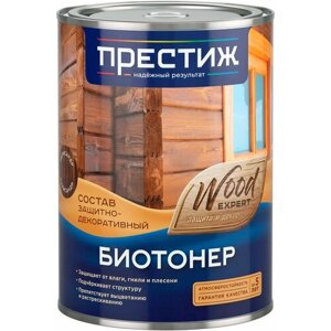 Состав защитно декоративный Престиж Wood Expert Биотонер 2.5 л эбеновое дерево