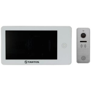Tantos NEO (белый) HD и iPanel 2 HD +Metal) (комплект многофункционального домофона HD 7"