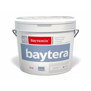 Текстурная акриловая штукатурка короед Bayramix Baytera, крупная), 15 кг