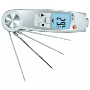 Термометр инфракрасный/проникающий Testo 104-IR, водонепроницаемый, складной