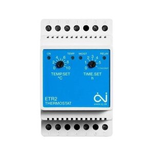 Терморегулятор OJ Electronics ETR2-1550 серый термопласт
