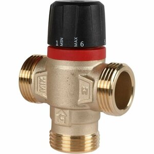 Термостатический смесительный клапан для систем отопления и ГВС 1 НР 35-60 С KV 2,5 (боковое смешивание) ROMMER RVM-0232-256025