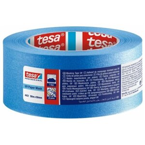 Tesa Малярная лента синяя УФ-стойкая 50м х 50мм (7 дней)