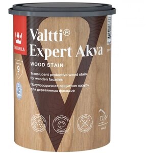 Tikkurila Valtti Expert Akva / Тиккурила Валтти Эксперт Аква декоративно защитная лазурь 0,9л