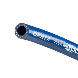 TITAN LOCK шланг пвх для компрессоров "OKHTA", синий, вн. диам. 6мм, TL006oh_30, 30 м
