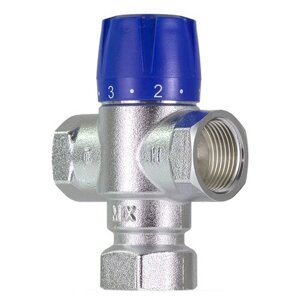 Трехходовой смесительный клапан термостатический Tim TMV811-02 муфтовый (ВР), Ду 15 (1/2"Kvs 1.3