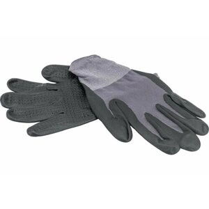 Трикотажные полиэфирные перчатки с нитриловым покрытием с ПВХ-напылением Gigant размер 10 GGPP-110